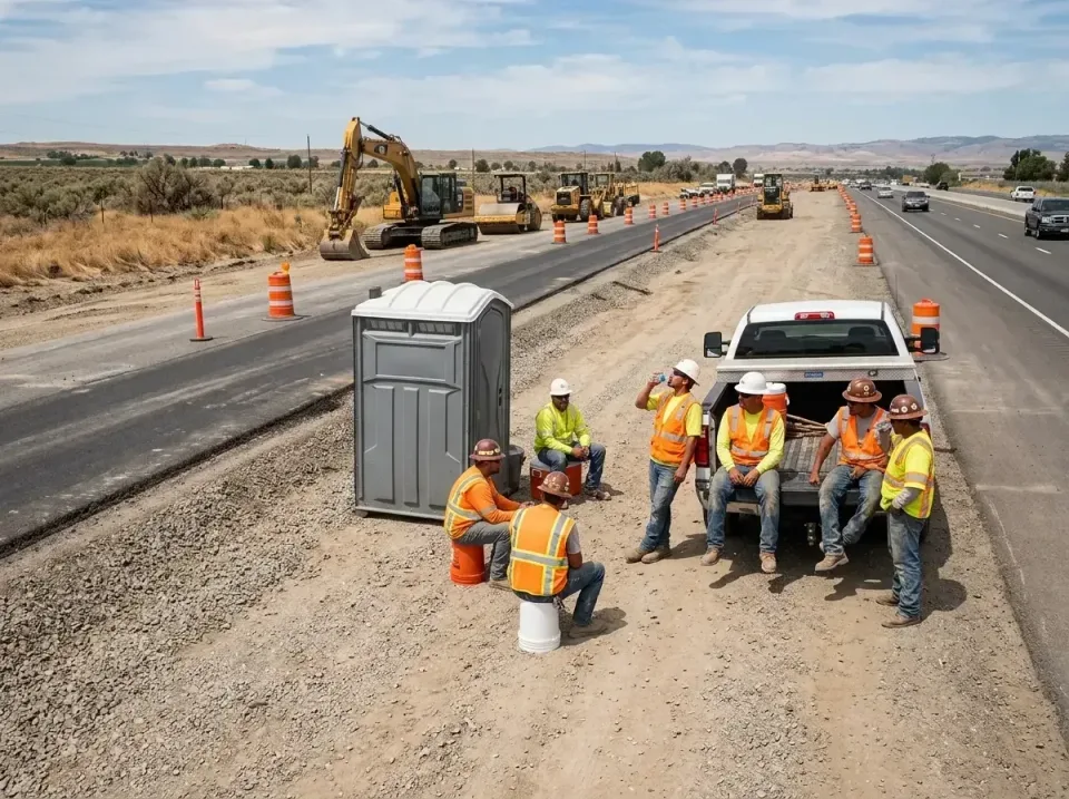 highway-road-construction-crew-007 — frequently asked questions, Porta Potty and Restroom Rentals in Judsonia, AR